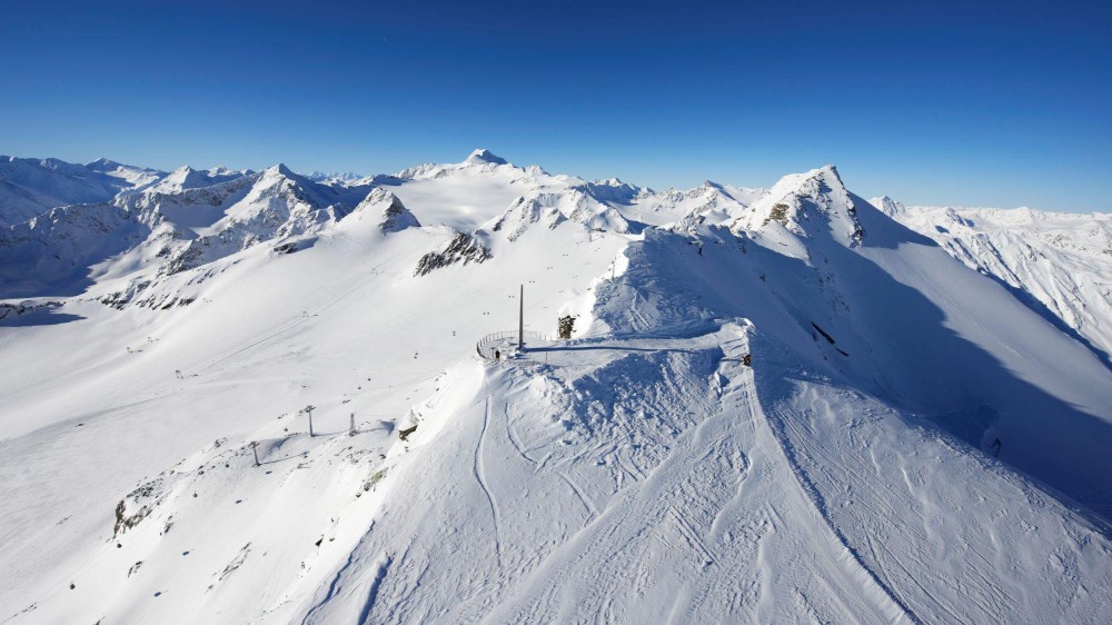 Lange Ötztal Superskipiste.
